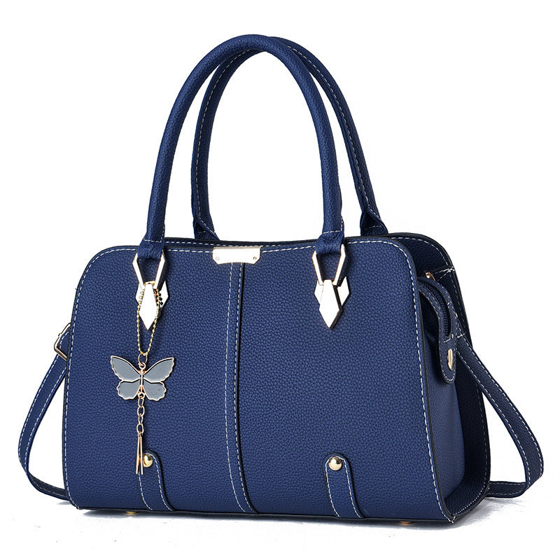 Large Capacity Lychee Pattern Women’s Handbag