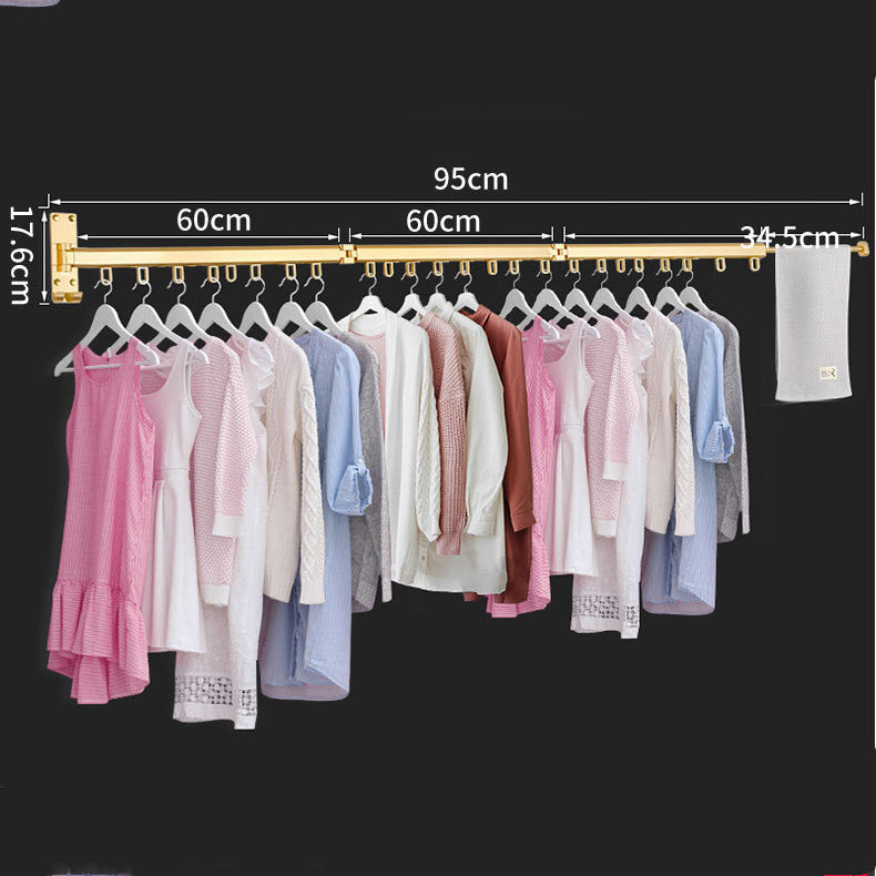 Balcony Wall Hanging Invisible Retractable Drying Rack