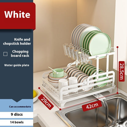 Foldable Kitchen Draining Countertop Dish Rack