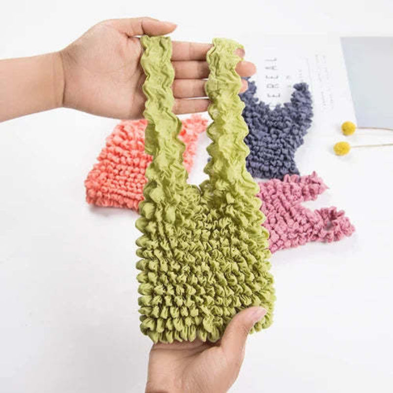 Magic Expansion Fold Pleated Mini Bag - Large Capacity Tote