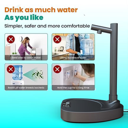 Automatic Water Dispenser with Stand and Extension Tube