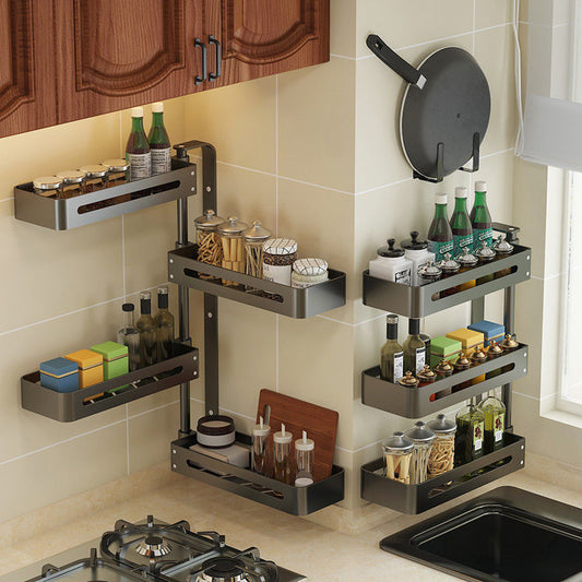 Ondaum Kitchen Punch-free Multi-functional Storage Rack
