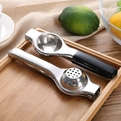Stainless Steel Manual Juicer Household Juicer Vegetable Juice Pomegranate Orange Squeezer Simple Mini Lemon Clip