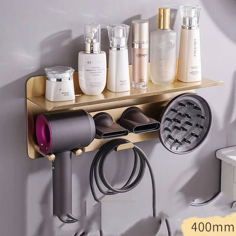 Hair Dryer Bracket Punch-free Storage Rack