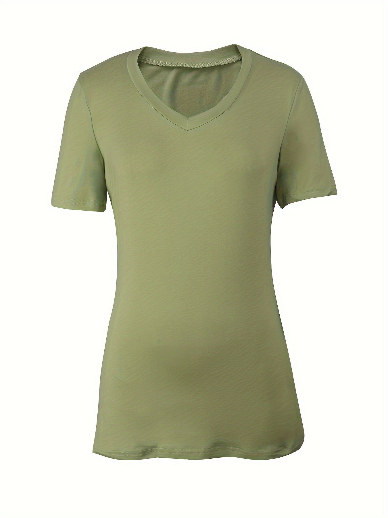 Women's V-neck Slim-fit Top for Ondaum