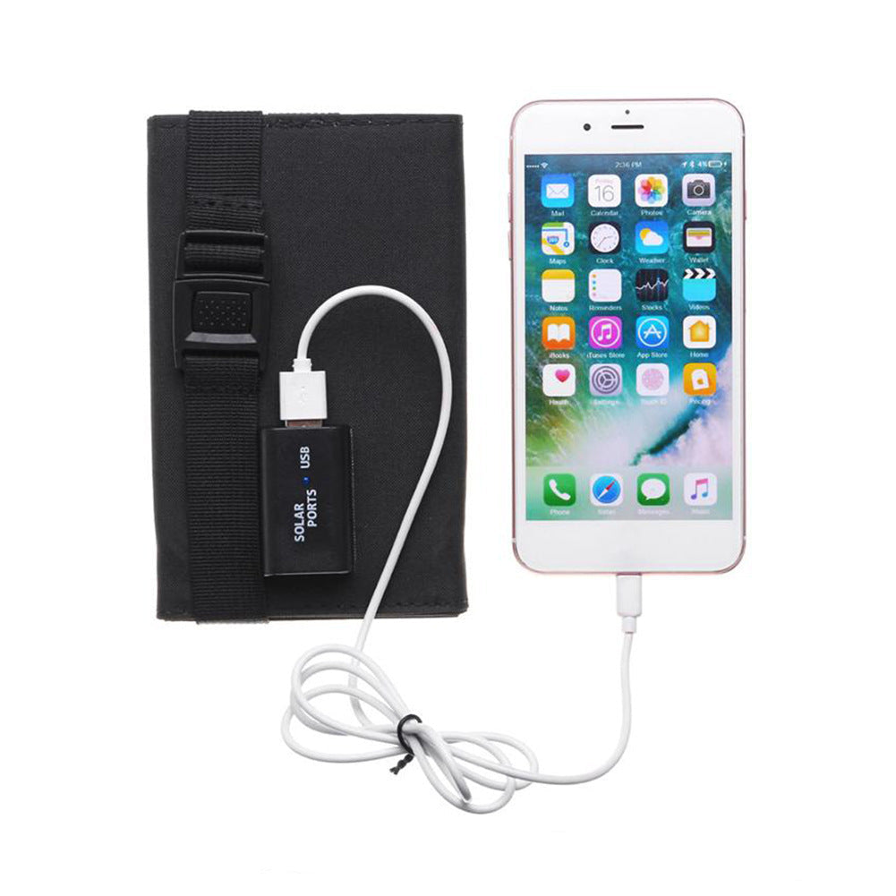 Portable Folding Solar Panel Charging Bag for Mobile Phones