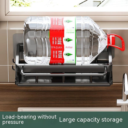 Kitchen Rag Dishcloth Sponge Water Edge Storage Drain Rack
