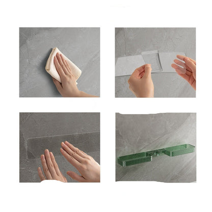 Wall-Mounted Multi-Function Rotating Storage Rack for Bathroom and Kitchen