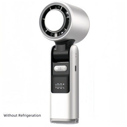 Turbo Chilled Ice Sensation Mini USB Fan with Digital Display