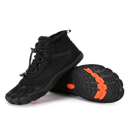 Winter Fleece-Lined Waterproof Hiking and Cycling Shoes