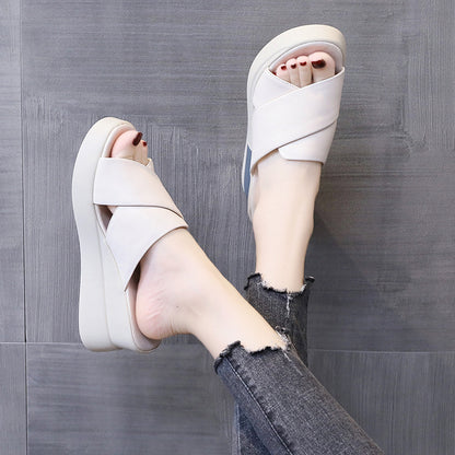 Open Toe Plus Size Women’s Outdoor Wedge Sandals