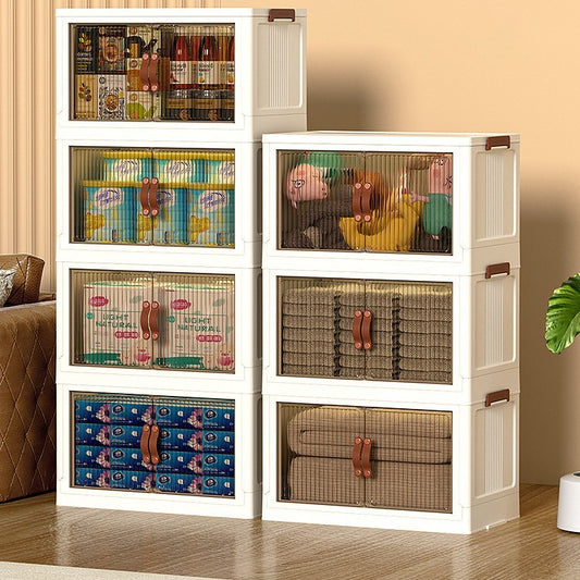 Ondaum Oversized Plastic Storage Box for Clothing and Household Organization