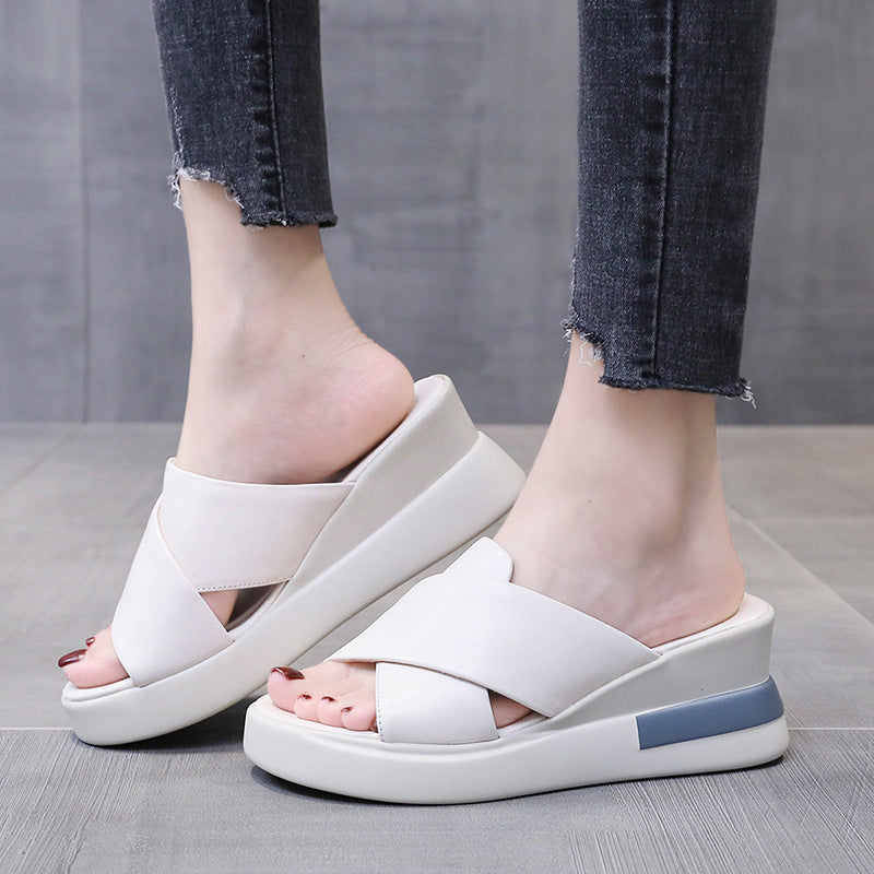 Open Toe Plus Size Women’s Outdoor Wedge Sandals